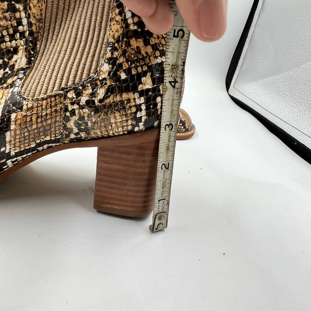 Vince Camuto Jentilly Ankle Boots, Snake Print, Women's 8 M - Picture 8 of 8